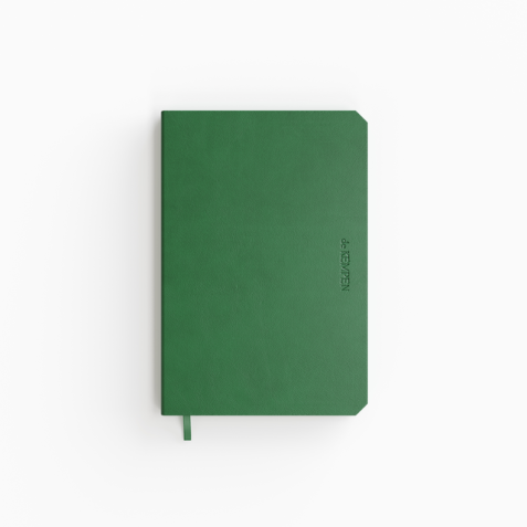 Carnet de notes De Kempen Origin 110x160mm uni 160 pages 90g vert