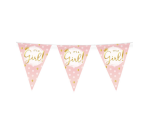 Drapeaux Pary Foil It's a girl!