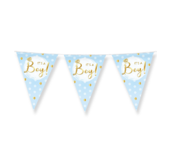 Drapeaux Pary Foil It's a boy!