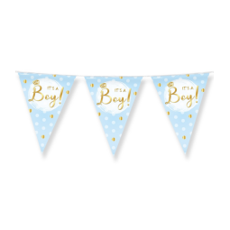 Drapeaux Pary Foil It's a boy!