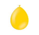 Ballon jaune 25 pièces