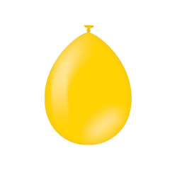 Ballon jaune 25 pièces