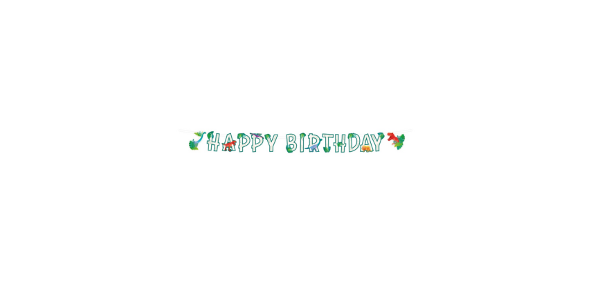 Guirlande Lettres Dino