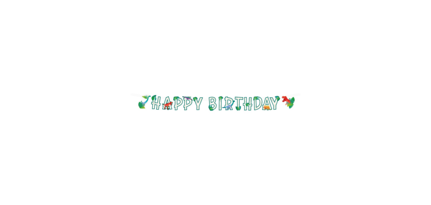 Guirlande Lettres Dino