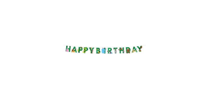 Guirlande Lettres Jungle