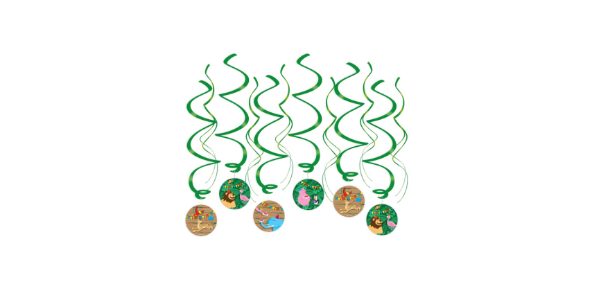 Jungle Swirl Decoration