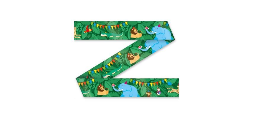 Jungle Party Ribbon