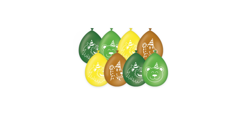 Balloons Jungle cartoon