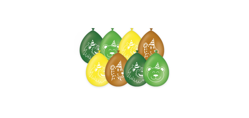 Balloons Jungle cartoon