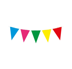 Drapeaux Party PE Multicolore