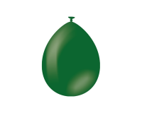 Ballon vert forêt 25 pièces