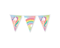 Guirlande drapeaux Licorne film 10m