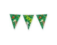 Guirlande drapeaux Jungle Cartoon film 10m