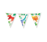 Dino film flag garland 10m