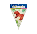 Dino film flag garland 10m