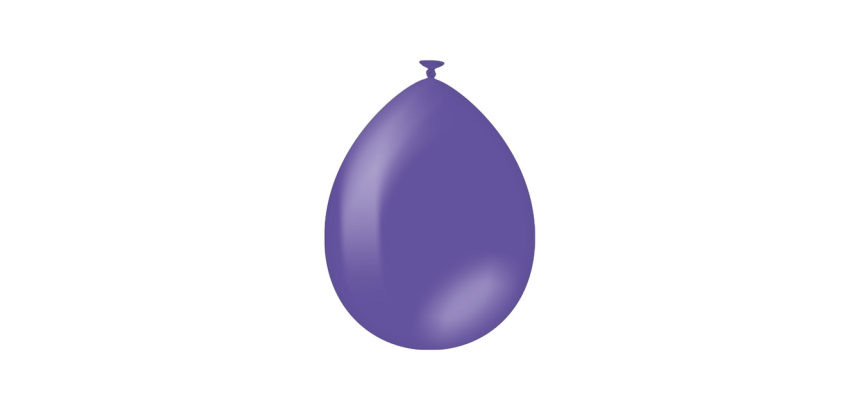 Ballon violet 25 pièces