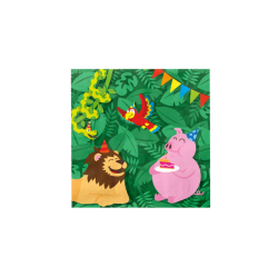 Serviette Jungle