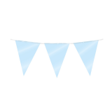 Party Flag Foil Baby Blue