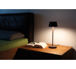 Lampe de table MAULnina LED batterie rechargeable dimmable marron