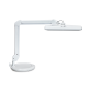 Lampe de travail MAULintro LED dimmable sur socle blanc