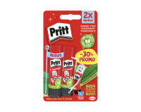 Bâton de colle Pritt Original 22g blister 2 pièces Promo