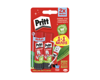 Bâton de colle Pritt Original 22g blister 1+1 gratuit Promo