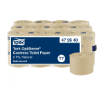 Toiletpapier Tork T7 Advanced Optiserve Coreless 2-laags 94m naturel 472640