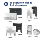 Toiletpapier Tork T7 Advanced Optiserve Coreless 2-laags 94m naturel 472640