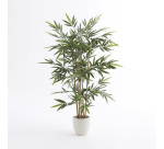 Plante artificielle Mica Bambou Pot plastique 150x75cm