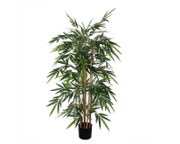 Plante artificielle Mica Bambou Pot plastique 150x75cm