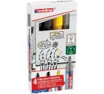 Viltstift edding 385 flipover incl 380 - 383  assorti 4 stuks