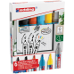 Marqueur chevalet edding 385 incl 380-383 assorti 6 pièces