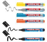 Viltstift edding 385 flipover incl 380 - 383  assorti 6 stuks