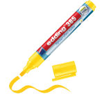Marqueur chevalet edding 385 pointe pinceau jaune