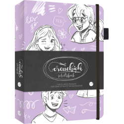 Schetsboek CreaChick Lilac