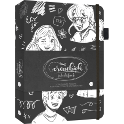 Schetsboek CreaChick Black