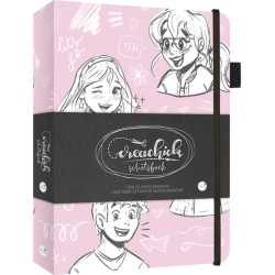 Schetsboek CreaChick  Pink