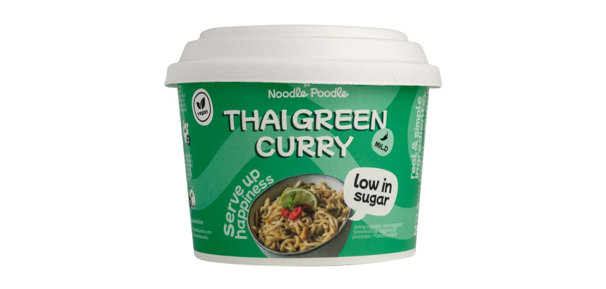 Noodles The Noodle Poodle Curry vert thaïlandais bac 250g