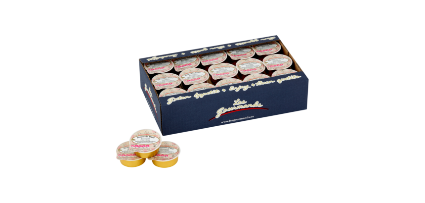 Pâté de foie Les Gourmands Bruxelles 45x 25g coupelle
