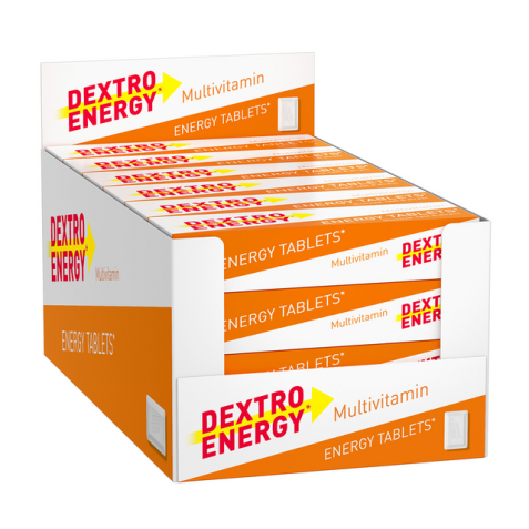 Tablette énergétique Dextro Energy multivitamine 50g