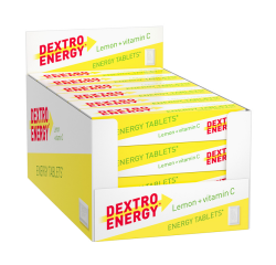 Energie tabletten Dextro Energy citroen pak 50 gram