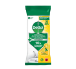 Lingettes nettoyantes Dettol antibactérienne Citrus 30 pièces