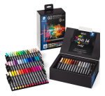 Feutre pinceau Staedtler PigmentArts set 60 couleurs