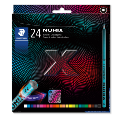 Crayon de coloriage Staedtler Norix set 24 couleurs