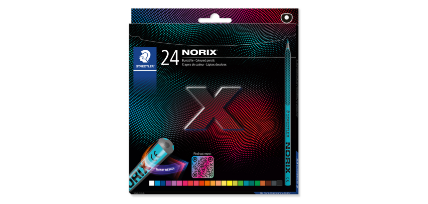 Crayon de coloriage Staedtler Norix set 24 couleurs