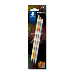 Crayon Staedtler Norix HB blister 3 pièces