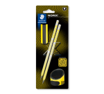Staedtler Norix Bleistift HB Blister 2 Stück gelb-schwarz