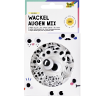 Yeux mobiles Folia Boîte 200 pièces 7 sortes assorti