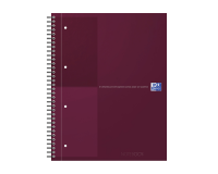 Oxford International Notebook Spiral A4+ Ruled 160 Pages Red