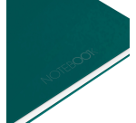 Cahier à spirale Oxford International Notebook A4+ ligné 160 pages vert
